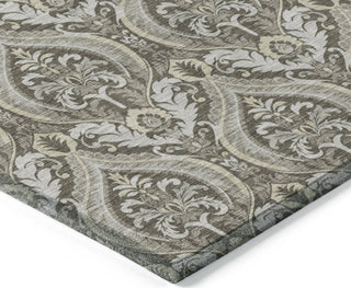 Piper Looms Chantille Panel ACN572 Taupe Area Rug