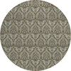 Piper Looms Chantille Panel ACN572 Taupe Area Rug