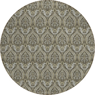 Piper Looms Chantille Panel ACN572 Taupe Area Rug