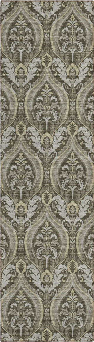 Piper Looms Chantille Panel ACN572 Taupe Area Rug