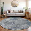 Piper Looms Chantille Modern ACN573 Blue Area Rug