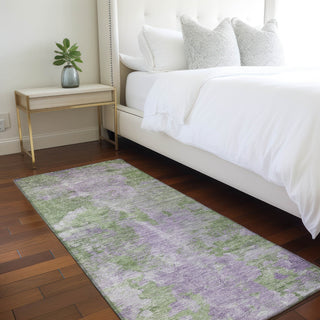 Piper Looms Chantille Modern ACN573 Green Area Rug