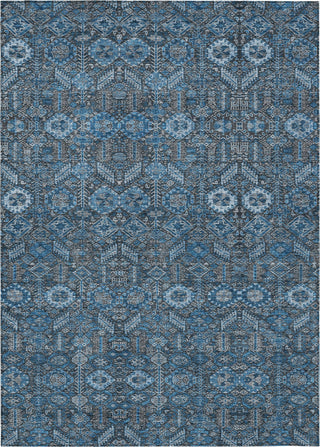 Piper Looms Chantille Bohemian ACN574 Blue Area Rug