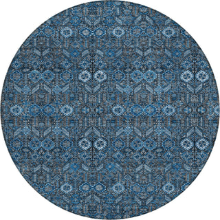 Piper Looms Chantille Bohemian ACN574 Blue Area Rug