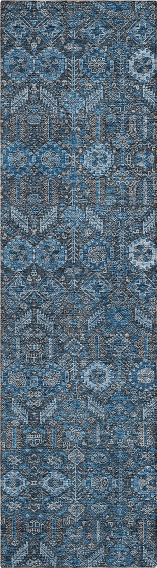 Piper Looms Chantille Bohemian ACN574 Blue Area Rug