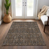 Piper Looms Chantille Bohemian ACN574 Chocolate Area Rug