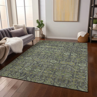 Piper Looms Chantille Bohemian ACN574 Green Area Rug