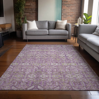 Piper Looms Chantille Bohemian ACN574 Lavender Area Rug