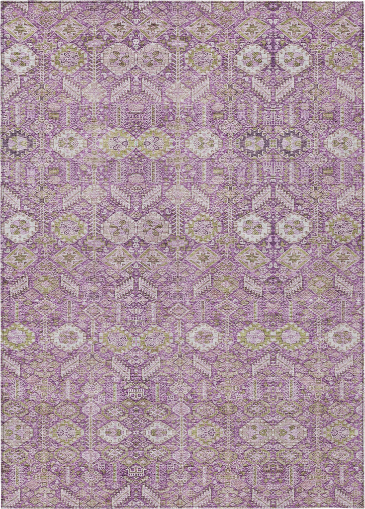 Piper Looms Chantille Bohemian ACN574 Lavender Area Rug