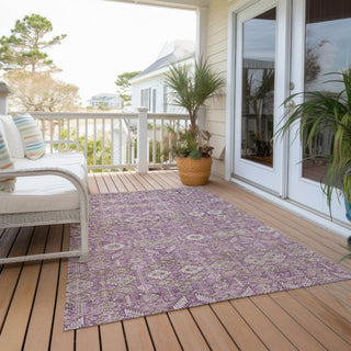 Piper Looms Chantille Bohemian ACN574 Lavender Area Rug