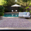 Piper Looms Chantille Bohemian ACN574 Lavender Area Rug