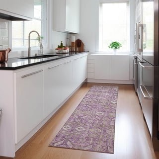 Piper Looms Chantille Bohemian ACN574 Lavender Area Rug