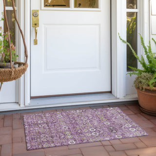 Piper Looms Chantille Bohemian ACN574 Lavender Area Rug