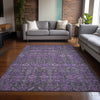 Piper Looms Chantille Bohemian ACN574 Purple Area Rug