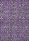 Piper Looms Chantille Bohemian ACN574 Purple Area Rug