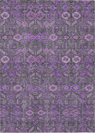 Piper Looms Chantille Bohemian ACN574 Purple Area Rug