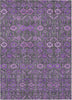 Piper Looms Chantille Bohemian ACN574 Purple Area Rug