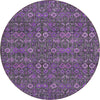 Piper Looms Chantille Bohemian ACN574 Purple Area Rug