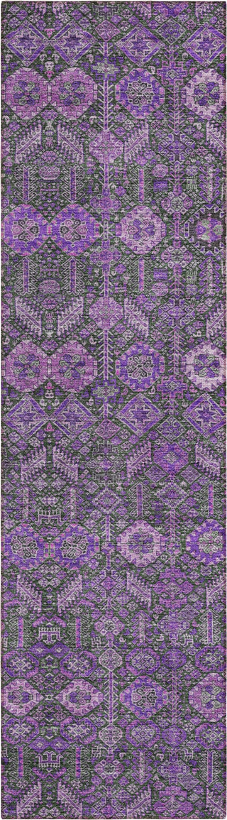 Piper Looms Chantille Bohemian ACN574 Purple Area Rug