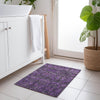 Piper Looms Chantille Bohemian ACN574 Purple Area Rug