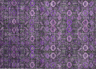 Piper Looms Chantille Bohemian ACN574 Purple Area Rug