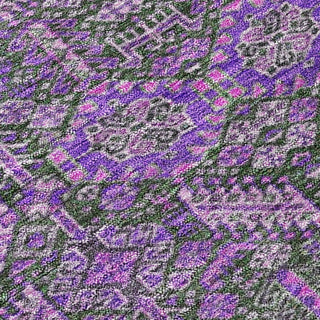 Piper Looms Chantille Bohemian ACN574 Purple Area Rug