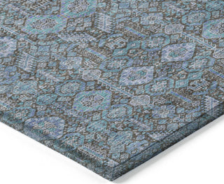 Piper Looms Chantille Bohemian ACN574 Teal Area Rug