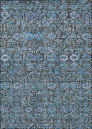 Piper Looms Chantille Bohemian ACN574 Teal Area Rug