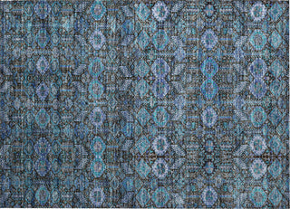 Piper Looms Chantille Bohemian ACN574 Teal Area Rug