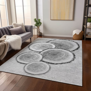 Piper Looms Chantille Organic ACN575 Gray Area Rug