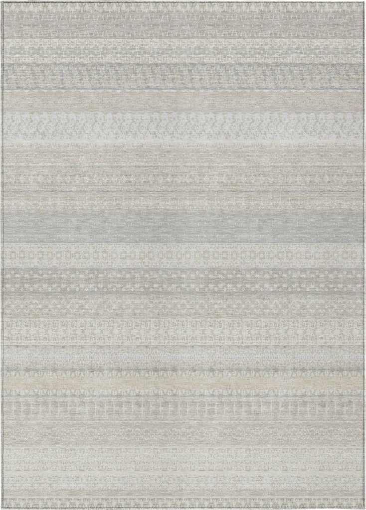 Piper Looms Chantille Stripes ACN576 Ivory Area Rug