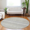 Piper Looms Chantille Stripes ACN576 Ivory Area Rug