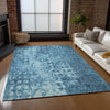 Piper Looms Chantille Ikat ACN577 Blue Area Rug