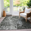 Piper Looms Chantille Ikat ACN577 Charcoal Area Rug