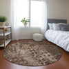 Piper Looms Chantille Ikat ACN577 Chocolate Area Rug