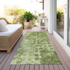 Piper Looms Chantille Ikat ACN577 Olive Area Rug