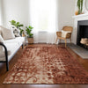 Piper Looms Chantille Ikat ACN577 Paprika Area Rug