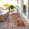 Piper Looms Chantille Ikat ACN577 Paprika Area Rug