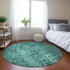 Piper Looms Chantille Ikat ACN577 Teal Area Rug