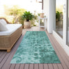 Piper Looms Chantille Ikat ACN577 Teal Area Rug