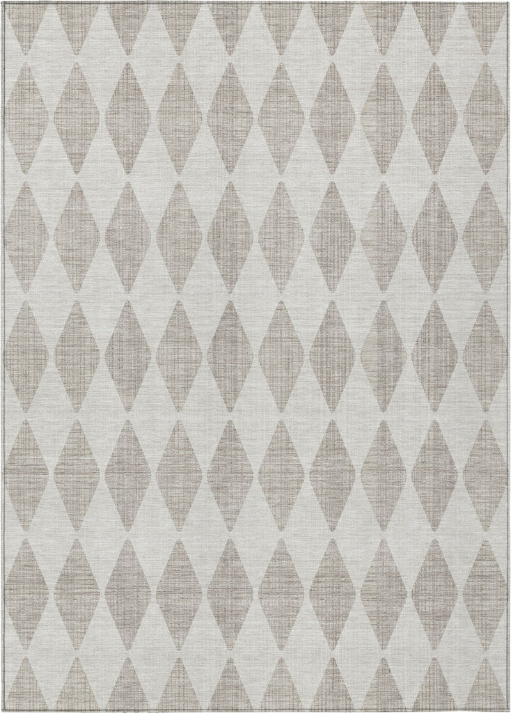 Piper Looms Chantille Diamonds ACN578 Beige Area Rug