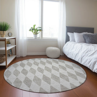 Piper Looms Chantille Diamonds ACN578 Beige Area Rug