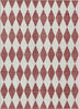 Piper Looms Chantille Diamonds ACN578 Burgundy Area Rug