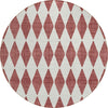 Piper Looms Chantille Diamonds ACN578 Burgundy Area Rug