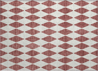 Piper Looms Chantille Diamonds ACN578 Burgundy Area Rug