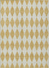 Piper Looms Chantille Diamonds ACN578 Gold Area Rug