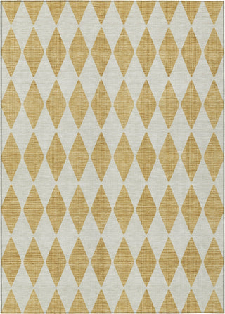 Piper Looms Chantille Diamonds ACN578 Gold Area Rug