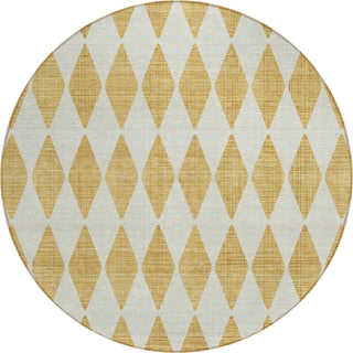 Piper Looms Chantille Diamonds ACN578 Gold Area Rug