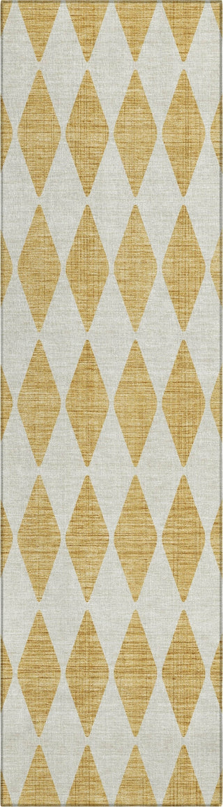 Piper Looms Chantille Diamonds ACN578 Gold Area Rug