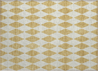 Piper Looms Chantille Diamonds ACN578 Gold Area Rug